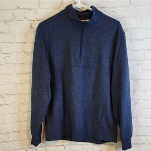 Men's Field & Stream zip-up fleece sweater, size small